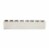 Luxury Living 8-Hole Wooden Sugar Mold Candle Holder in White Distressed Perspective: top