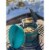 Kid Basix Safe Bowl,Reusable Stainless Steel Thermos Container 4 Food Storage,Teal,16 Oz Bowl Perspective: top