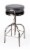 Butler Clyde Black Leather Adjustable Bar Stool Perspective: top