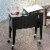 80Qt Outdoor Rolling Cooler Cart Ice Beer Beverage Chest Party Portable Brown Perspective: top