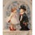Valentine's Day Valentine Kiss Set/2 Polyresin Romance Bride Groom Td9002 Perspective: top