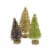 Easter Pastel Rainbow Forest Plastic Bottle Brush Trees Lc1527 Perspective: top