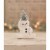 Christmas Pastel Candy Cane Snowman Tree Polyresin Bottle Brush Tree Tl1356 Perspective: top