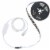 SMART 6.5ft Multi Color LED Smart Strip. Works with Google Assistant & Amazon Alexa, APP Controlled, Perspective: top