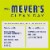 Mrs. Meyer's Clean Day Lemon Verbena Scent Liquid Hand Soap Perspective: top
