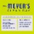Mrs. Meyer's Clean Day Lemon Verbena Laundry Detergent Perspective: top