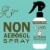Mrs. Meyer's Clean Day Room Freshener, Basil Scent, 8 Ounce Non-Aerosol Spray Bottle Perspective: top