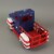 Rustic Metal Vintage Patriotic Pickup Truck Planter Antique Red White Blue Decor Perspective: top
