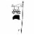 Home & Garden Happy Camper Poke Metal Vacation Site Decor 31832681 Perspective: top