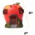 VP Home Apple Fairy House Solar Light, Flickering LED Garden Light Perspective: top