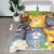 Dawhud Direct Animated Cats Selfie Fleece Blanket 75 x90  Queen Size Perspective: top