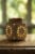 VP Home Floral Sun Wax Warmer for Scented Wax, Ceramic Electric Home Fragrance Warmer. Perspective: top