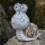 VP Home Snail Solar Powered LED Outdoor Decor Garden Light Perspective: top