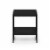 Furinno Romain 2-Tier Tall End Table, Espresso Perspective: top