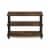 Furinno Turn-S-Tube 3-Tier Shoe Rack, Amber Pine/Black Perspective: top