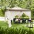Gymax 10'x 10' Canopy Gazebo Tent Shelter Mosquito Netting Outdoor Patio Perspective: top