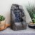 Tabletop Indoor Water Fountain 12 Stony Rock Waterfall Table Spa Zen Decor Perspective: top