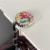Wrapables Scenic Purse Hook Hanger, Foldable Handbag Table Hanger, Floral Butterfly Perspective: top