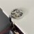 Wrapables Scenic Purse Hook Hanger, Foldable Handbag Table Hanger, Star Flower Perspective: top