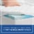 SealyChill™ 4" Gel-Infused Memory Foam Full Mattress Topper Perspective: top