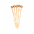 Simply Serv'd Party Picks - Gold Perspective: top