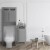 Elegant Home Fashions Wooden Over Toilet Cabinet Adjustable Shelves EHF-6803G Perspective: top