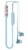 Skullcandy Job Plus Wireless Earbuds - Light Blue Perspective: top