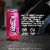 Ghost Zero Sugar Bubblicious Strawberry Splash Energy Drink Can Perspective: top