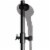PULSE ShowerSpas Matte Black Adjustable Slide Bar Shower Panel Accessory Perspective: top