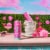 Alani Nu Pink Slush Sugar Free Energy Drink Cans Perspective: top