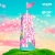 Alani Nu Energy Drink Cotton Candy 12oz Perspective: top