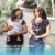 Baby K'tan Pre-Wrapped Ready To Wear Baby Carrier:  Sweetheart Black XL Perspective: top