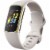 Fitbit Charge 5 in Soft Gold and Lunar White Perspective: top