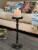 Vibhsa Pillar Candle Holder - Glossy Black Perspective: top