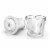 Tayama 2.5-Cup White Mini Chopper 4-Layer Blade Food Processor Perspective: top
