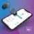 Skullcandy Jib True Wireless In-Ear Earbuds - Grey Perspective: top