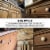 Set of 6 Gold Cast Iron Scallop Sea Shell Drawer Pulls Nautical Cabinet Knobs - Gold Perspective: top
