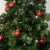 Sunnydaze Beautiful Baubles 25-Piece Plastic Christmas Ornament Set - Red Perspective: top