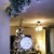 Sunnydaze 5-Inch Indoor/Outdoor Lighted Ball Hanging Decor - White Perspective: top