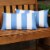 Sunnydaze 2 Outdoor Lumbar Throw Pillow Covers - 20-Inch - Beach-Bound Stripe Perspective: top