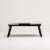 Lada Black Adjustable Laptop Desk Bed Tray Perspective: top
