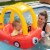 PoolCandy® Little Tikes® Cozy Coupe® Ride-On Inflatable Pool Float Perspective: top
