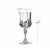 8 oz. Crystal Cut Plastic Wine Glasses (48 Glasses) Perspective: top