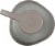 Cleancult Gray Glass Liquid Dish Soap Bottle Perspective: top