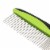 Pet Life Grip Ease Wide and Narrow Tooth Grooming Pet Comb Perspective: top