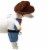 Pet Life Rodeo Bones Cowboy Pet Dog Costume Uniform Perspective: top