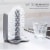Glass Washer with Double Sided Bristle Brush, Glass Cup Brush Cleaner with Suction Cups Perspective: top