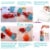 KITCHEN PORTABLE SMOOTHIE JUICER BLENDER GYM SCHOOL OFFICE -BLUE Perspective: top
