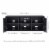 Henn&Hart 58  Black TV Stand Perspective: top