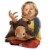 Pillow Pets Sweet Chocolate Scented Moose Plush Toy Perspective: top